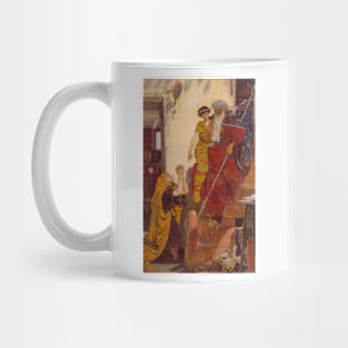 Elijah and the Widow's Son by Ford Madox Brown Mug